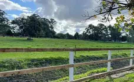 Wood and Mesh fencing Perth