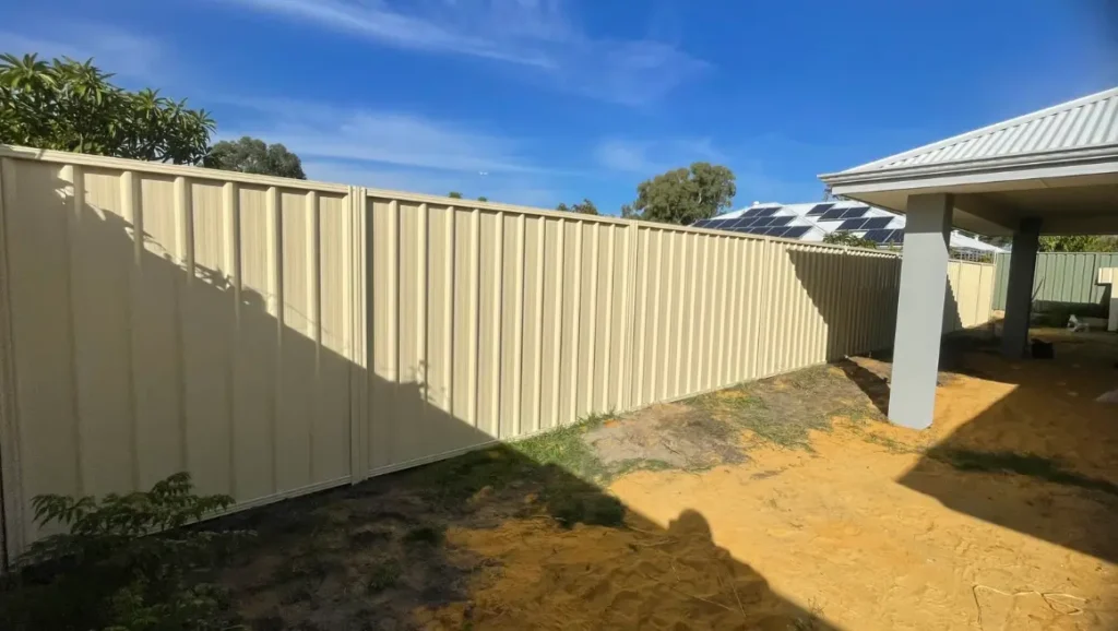 Colorbond fence cost