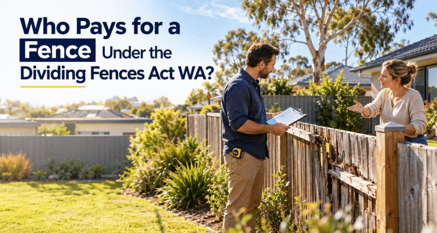 Who Pays for a Fence Under the Dividing Fences Act WA
