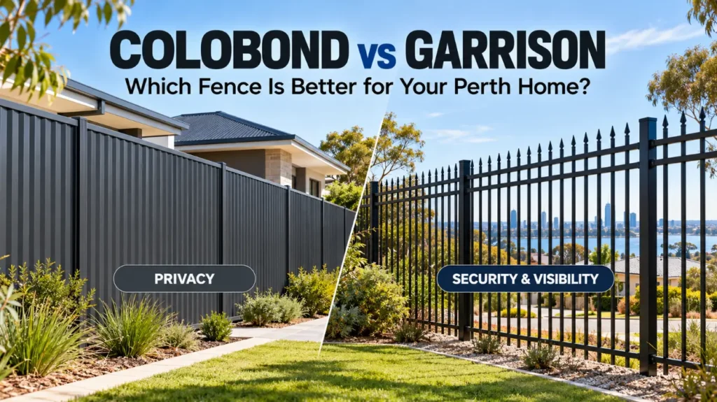 Colorbond vs Garrison Fencing Perth